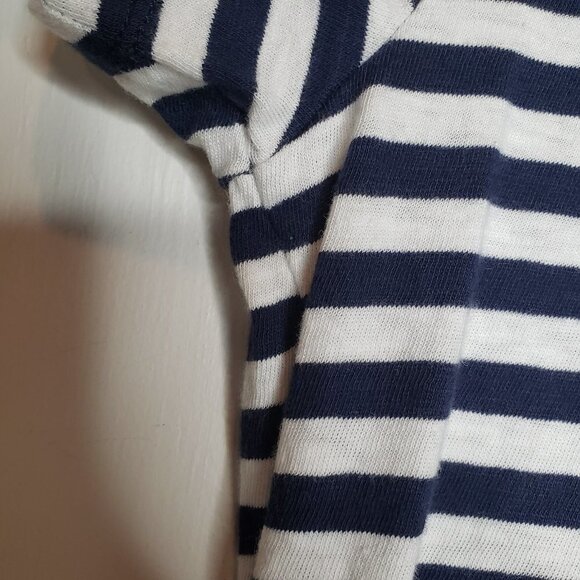 J.Crew Factory Sequin Flamingo Stripe Tee - Picture 4 of 6